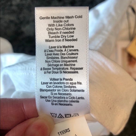 Nation for Anthropologie White Puff Sleeve Shirt - Picture 8 of 8